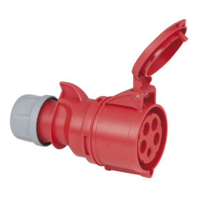 PCE CEE 32A 400V 5p Plug Female Rood, IP44