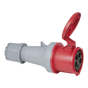 PCE CEE 63A 400V 5p Plug Female Rood, IP44