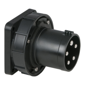PCE CEE 63A 400V 5p Socket Male Zwart, IP67