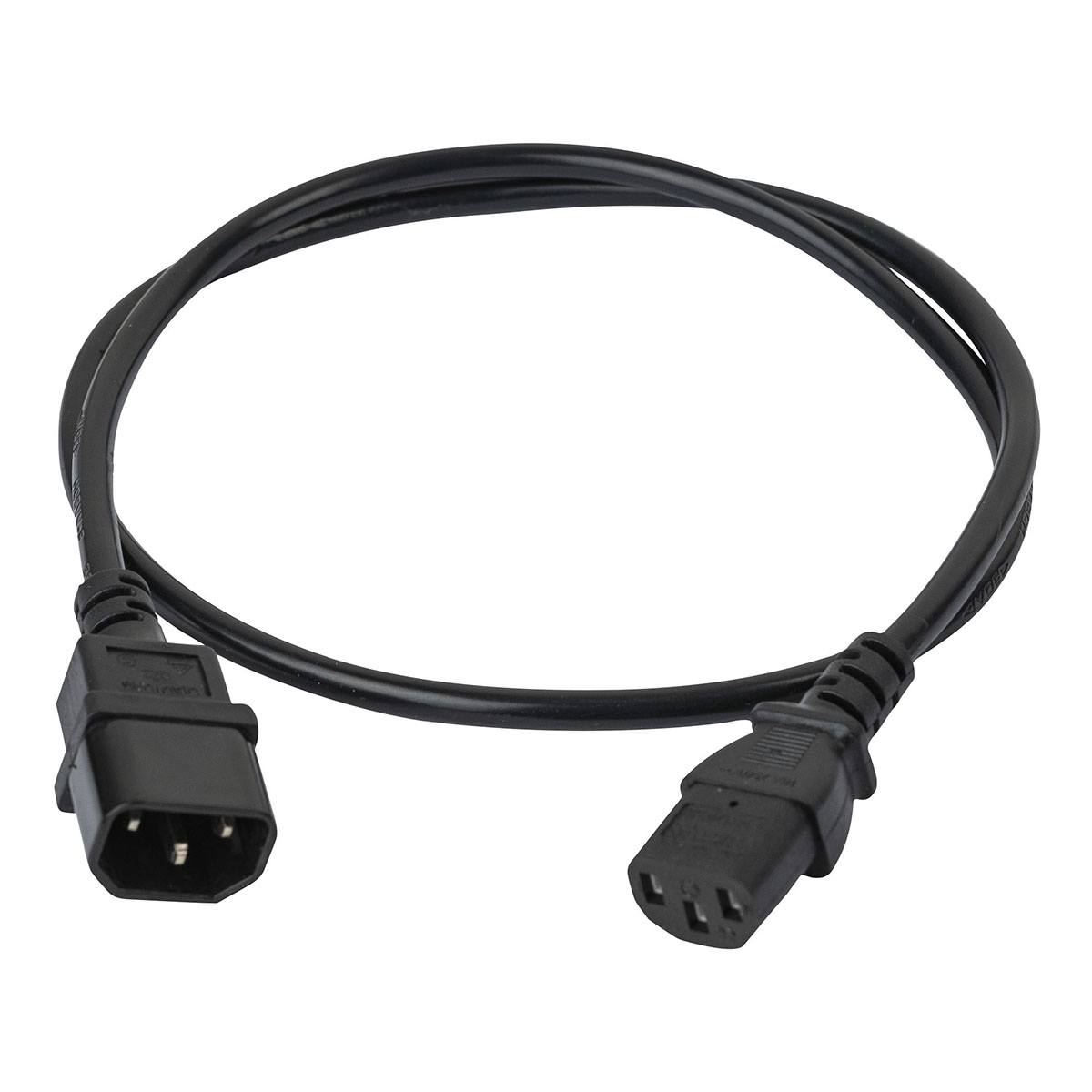 DAP IEC C13 Female naar IEC C14 Male 3x 1.0 mm² – 5 m DAP IEC C13 Female naar IEC C14 Male 3x 1.0 mm² – 5 m