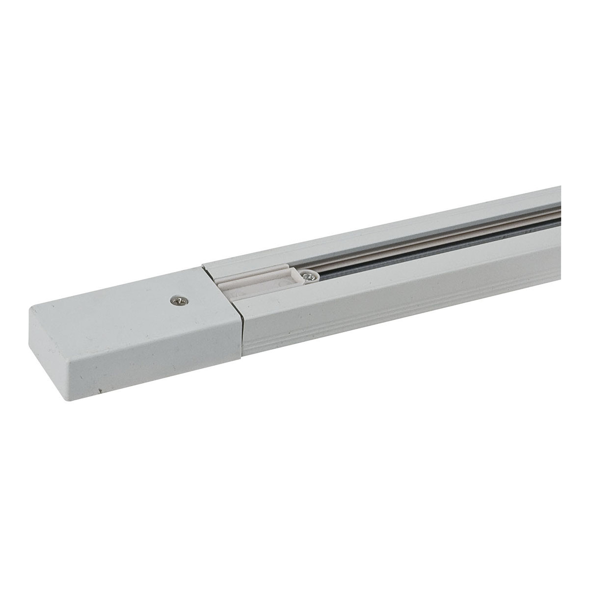 Artecta 1-fase spanningsrail 200 cm - wit (RAL9003) Artecta 1-fase spanningsrail 200 cm - wit (RAL9003)