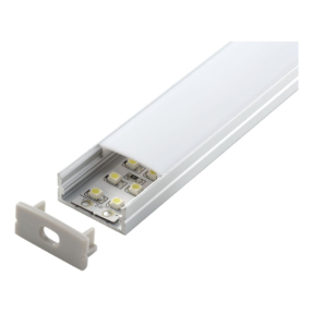 Artecta Profile led Aluminum + 2 covers + 4 endcaps