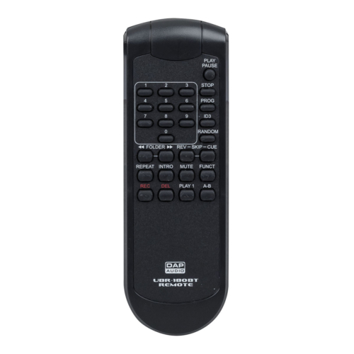 DAP UBR-180BT Bluetooth USB-speler en -recorder - 19 inch 1HE