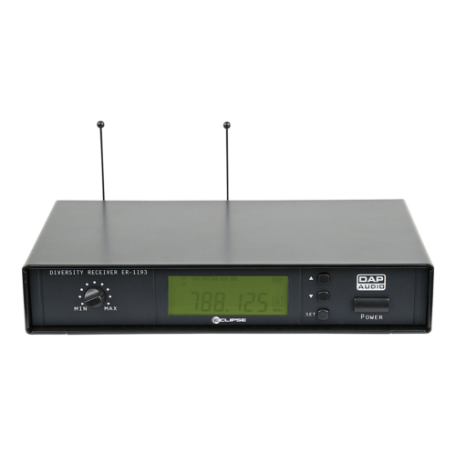 DAP ER-1193B Draadloze PLL microfoon ontvanger 614 - 638 MHz