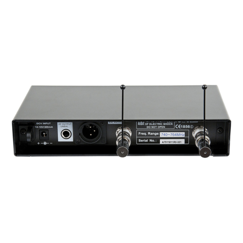DAP ER-1193B Draadloze PLL microfoon ontvanger 822 - 846 MHz