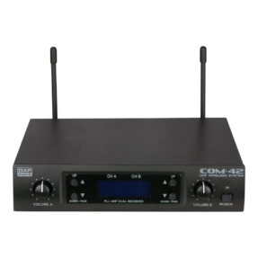DAP COM-42 Draadloos UHF handheld microfoon systeem - 2-kanalen