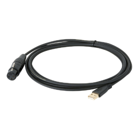 DAP UCI-10 Microfooninterface USB naar XLR female 3-pin - 3 m