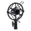Showgear Microphone holder 22-24 mm zwarte anti-schok-montage