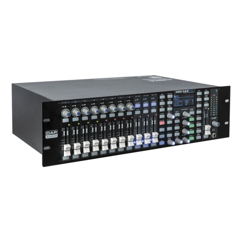 DAP GIG-143 TAB - Digitale mixer 14 kanalen - 19 inch 3HE