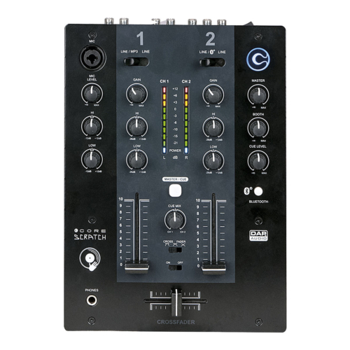 DAP CORE Scratch - DJ-mixer 2-kanalen