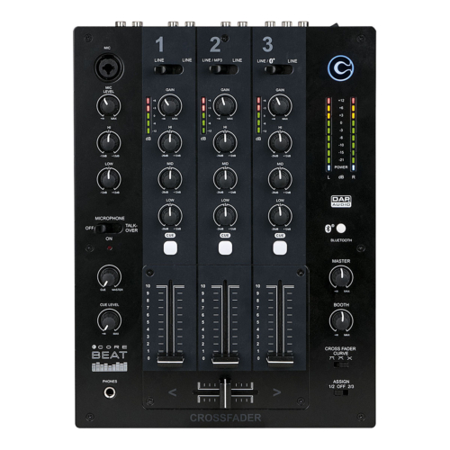 DAP CORE Beat - DJ-mixer 3 kanalen