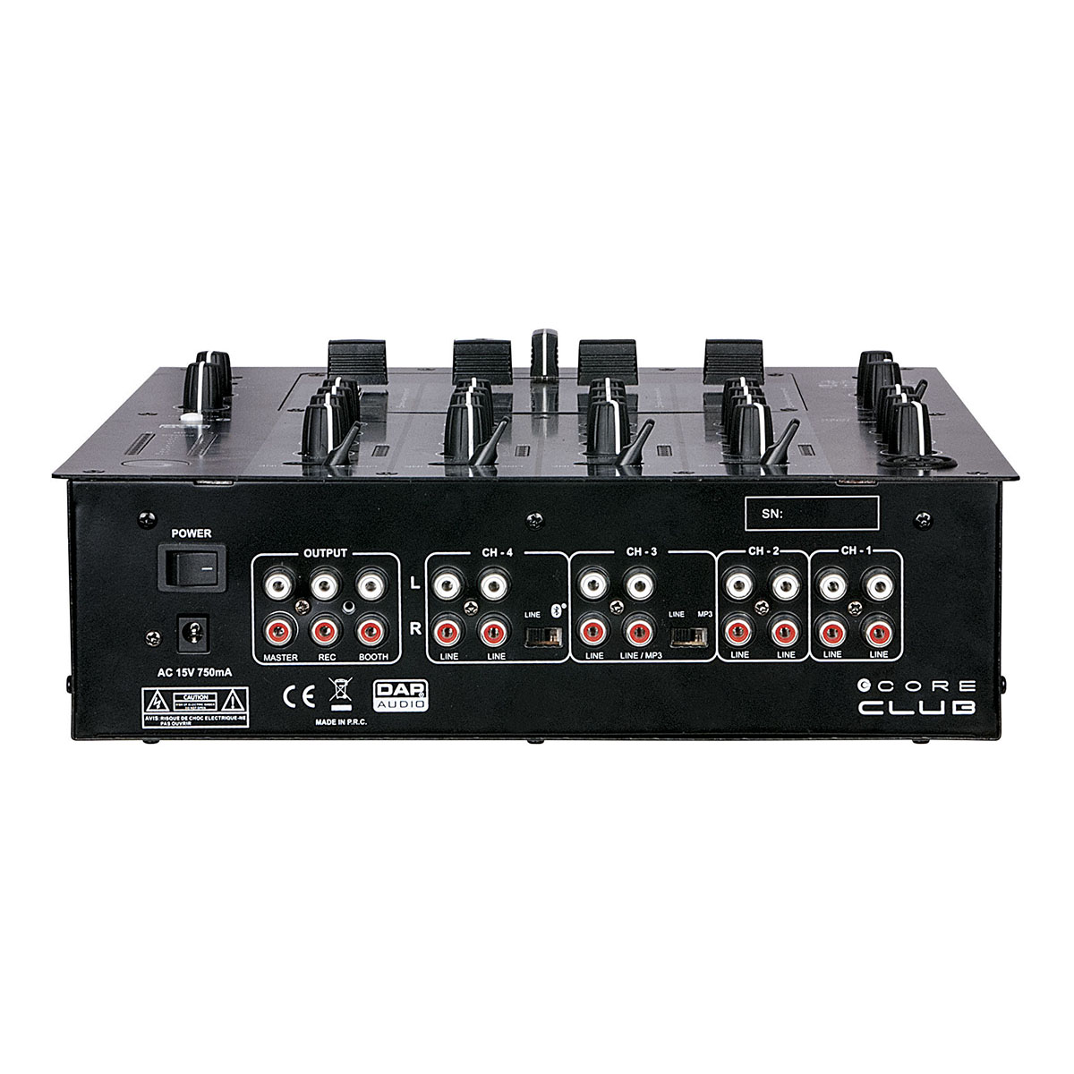 DAP CORE Club DJmixer 4 kanalen kopen? Stage Roads