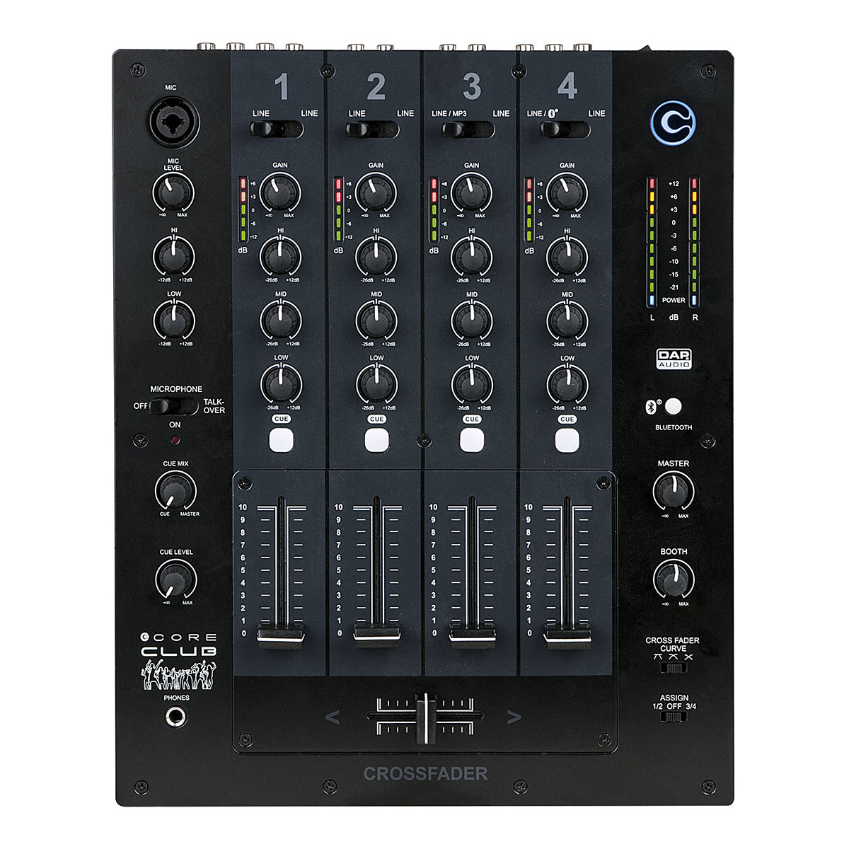 DAP CORE Club DJmixer 4 kanalen kopen? Stage Roads