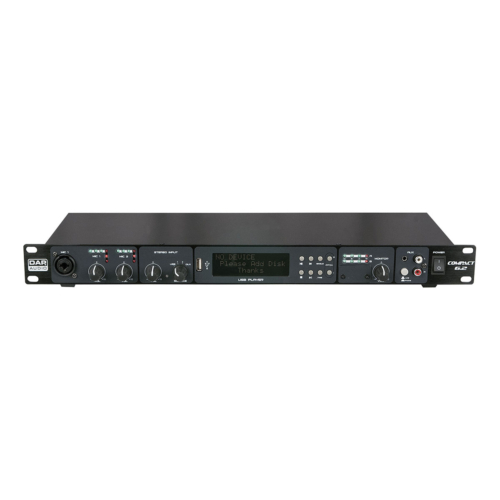 DAP Compact 6.2 Zone-mixer 6 kanalen - 19 inch 1HE