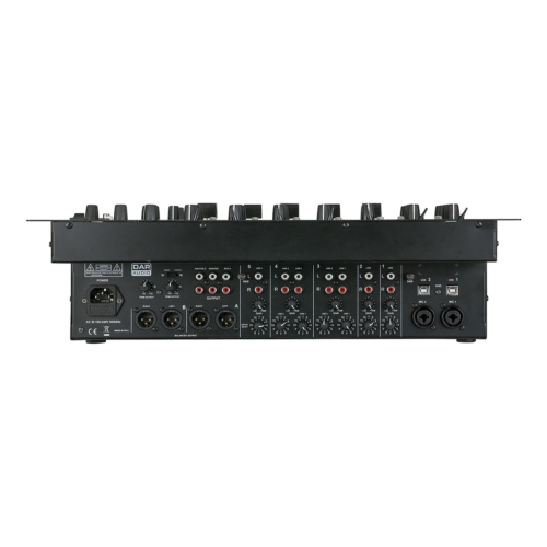 DAP IMIX-7.2 Mixer 7 kanalen met USB-interface - 19 inch 6HE