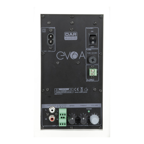DAP EVO 6A Actieve speakerset zwart - 6,5 inch 35W