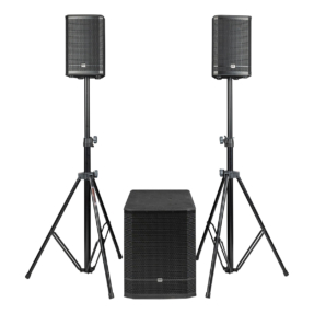 DAP Pure Club 15 Actieve speakerset met DSP - 15 inch subwoofer + 8 inch speakers