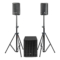 DAP Pure Club 15 Actieve speakerset met DSP - 15 inch subwoofer + 8 inch speakers