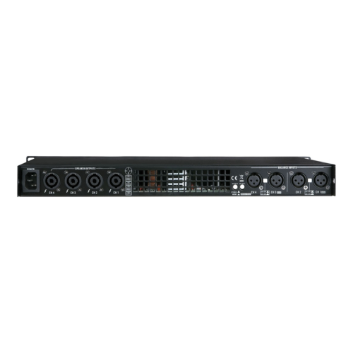 DAP Qi-4200 Installatie Versterker 4-kanalen 4x 200W - 19 inch 1HE
