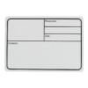 Showgear flightcase label zelfklevend 127x177mm Showgear flightcase label zelfklevend 127x177mm