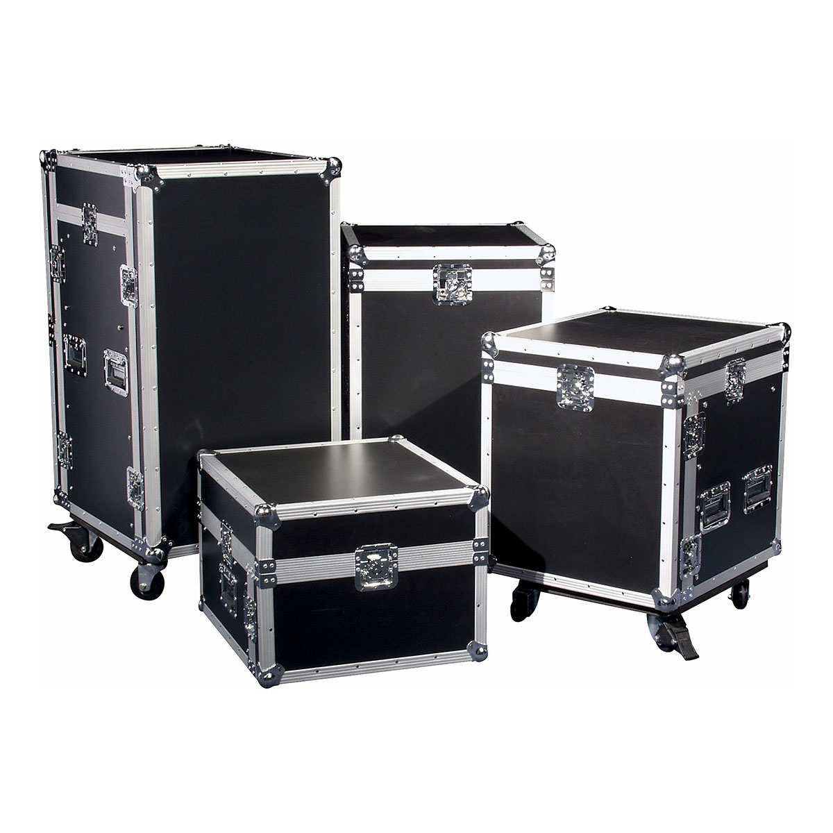 Showgear 19 inch Combi flightcase 6HE + 10HE Showgear 19 inch Combi flightcase 6HE + 10HE