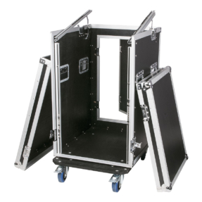 Showgear 19 inch Combi flightcase 16HE + 12HE