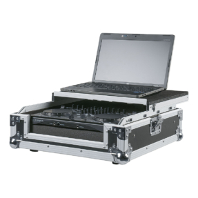 Showgear DCA-CON1 - flightcase voor 2-kanaals controller met laptop plateau