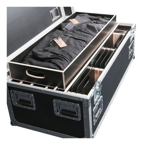 WENTEX® Pipe & Drape Flightcase – baseplate 30cm
