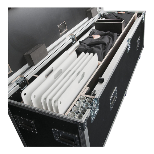 WENTEX® Pipe & Drape Flightcase – baseplate 60cm
