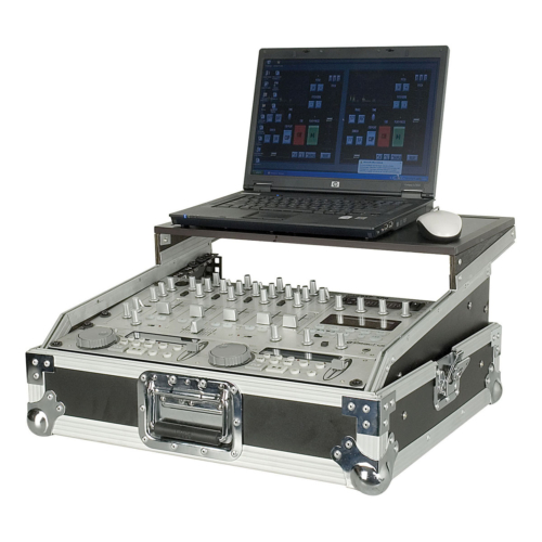 DAP ACA-MC3SH - 19 inch mixer flightcase met laptop plateau