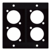 Showgear D-Size panel 2 segmenten