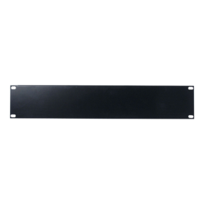 DAP 19 inch Blindpanel Black 2U