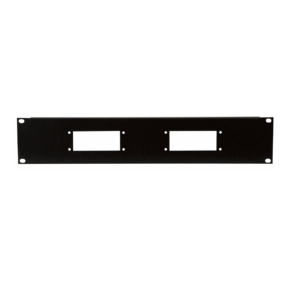 Showgear 19 inch Multi-connector-panels 2U Voor 2 x 16-polige multiconnectoren