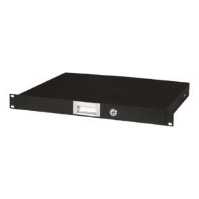 DAP 19 Inch Drawer with keylock 1U (483 x 350 x 44 mm, LxBxH) / 4,8 kg