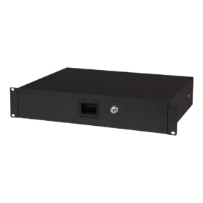 Showgear 19 Inch Drawer with keylock 2U (483 x 350 x 88 mm, LxBxH) / 6,7 kg