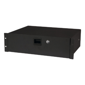 Showgear 19 Inch Drawer with keylock 3U (483 x 350 x 132 mm, LxBxH) / 7,7 kg