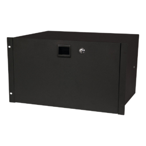 DAP 19 Inch Drawer with keylock 6U (483 x 350 x 267 mm, LxBxH) / 10,5 kg