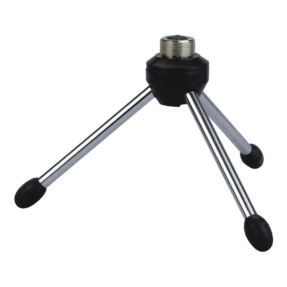 Showgear Mini Desk Mic. Stand Chroom, 8 cm