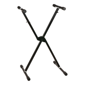 Showgear Keyboard Stand enkel frame, afneembare voet en arm