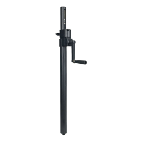 Showgear Wind up speakerstand M20 Thread 35mm Staal 780-1300mm max belasting 38 kg