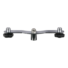 Showgear Mic. T-bar Voor 2 microfoons