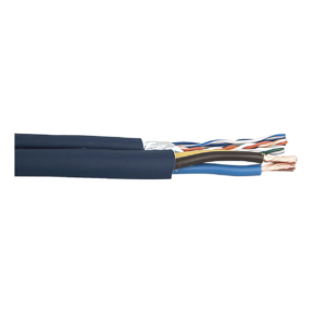 DAP CAT-Flex CAT-5 + Powerkabel - 100m zwart