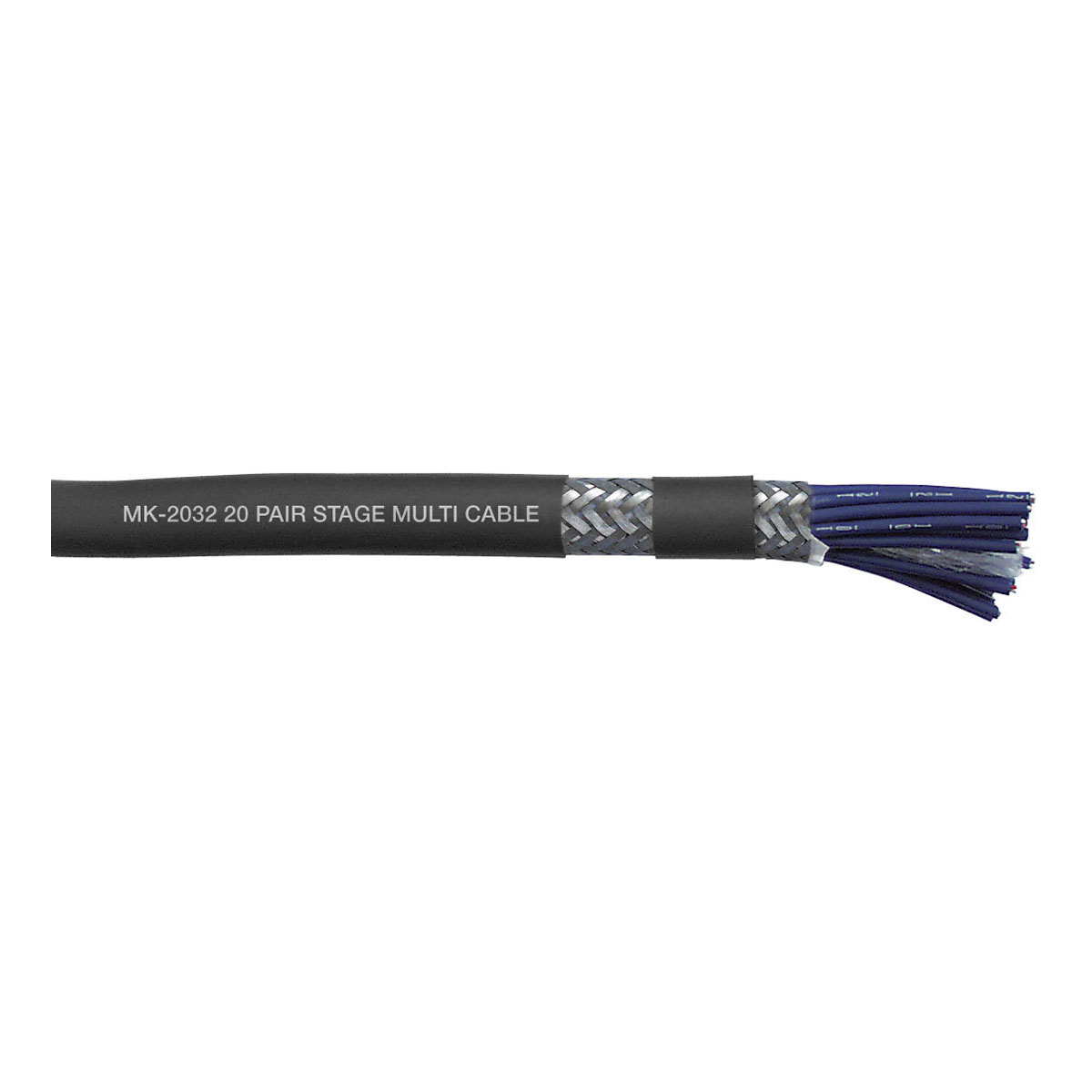 DAP MK-2032 Multicorekabel 20 paar zwart DAP MK-2032 Multicorekabel 20 paar zwart
