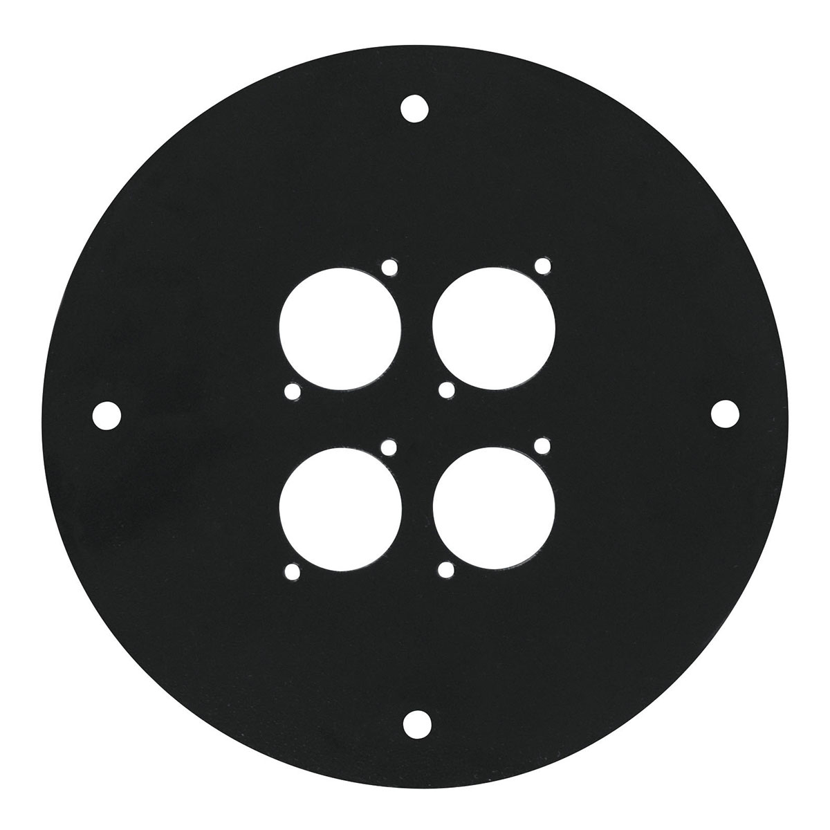DISCONTINUED - #DAP lege kabelhaspel Ø30 cm - zwart DISCONTINUED - #DAP lege kabelhaspel Ø30 cm - zwart