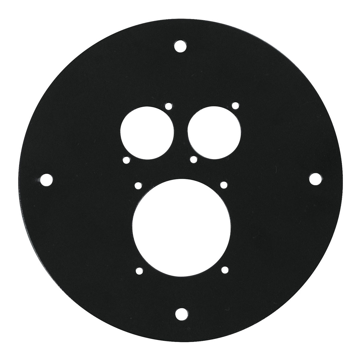 DISCONTINUED - #DAP lege kabelhaspel Ø30 cm - zwart DISCONTINUED - #DAP lege kabelhaspel Ø30 cm - zwart