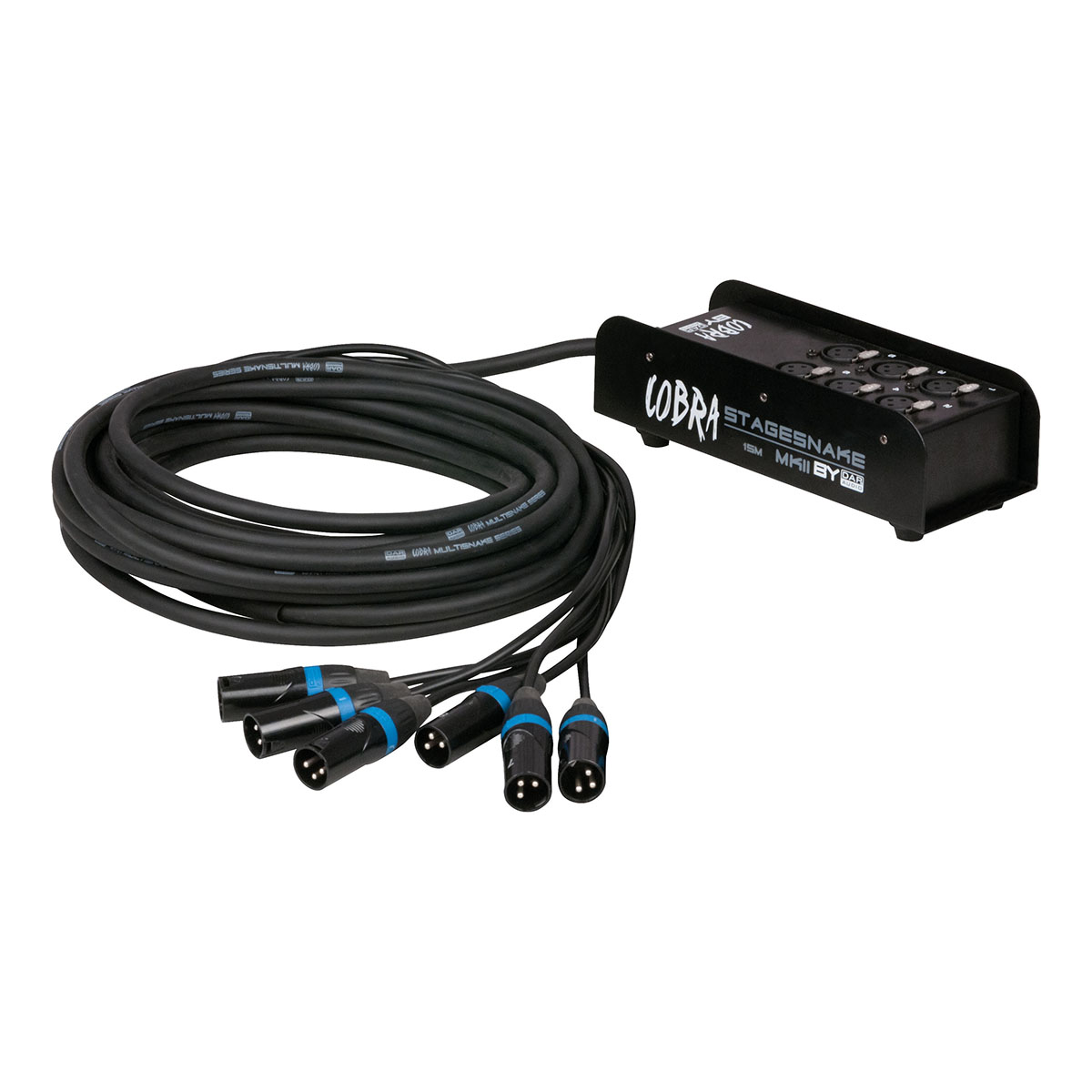 DAP CobraX 6 StageSnake multikabel - 15 m DAP CobraX 6 StageSnake multikabel - 15 m