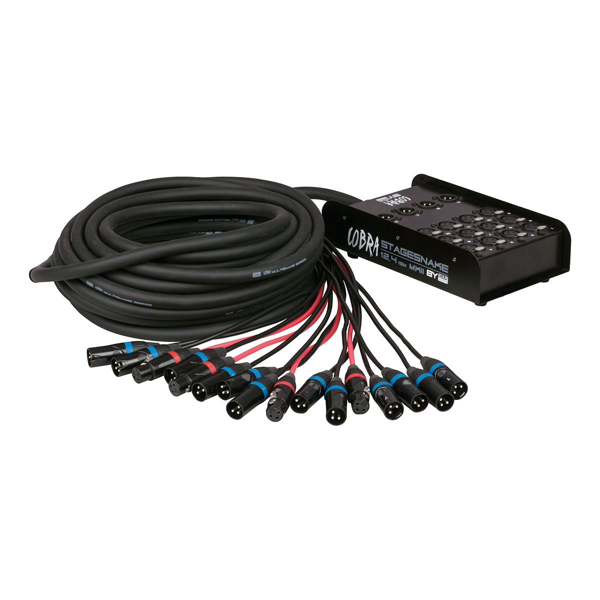 DAP CobraX 12/4 StageSnake multikabel - 15 m DAP CobraX 12/4 StageSnake multikabel - 15 m
