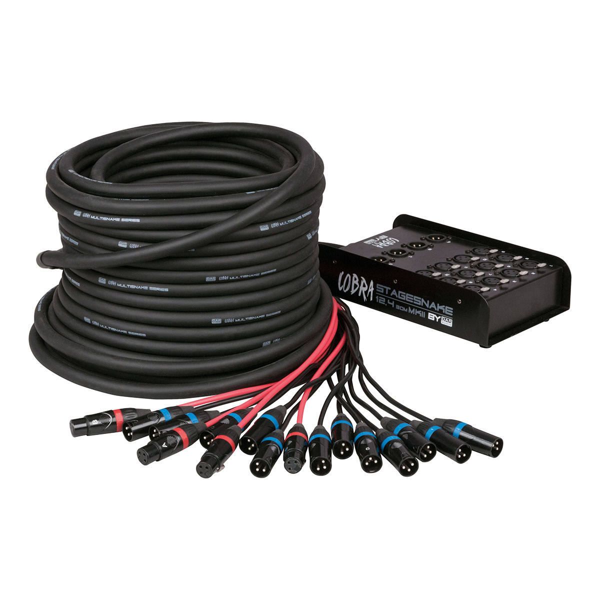 DAP CobraX 12/4 StageSnake multikabel - 30 m DAP CobraX 12/4 StageSnake multikabel - 30 m