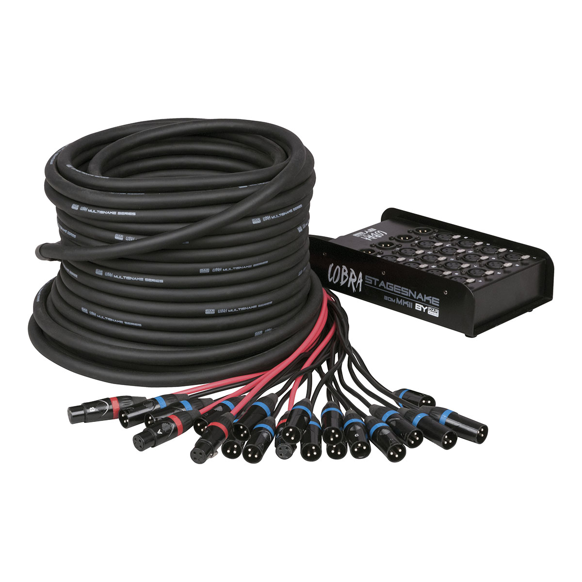 DAP CobraX 16/4 StageSnake multikabel - 30 m DAP CobraX 16/4 StageSnake multikabel - 30 m