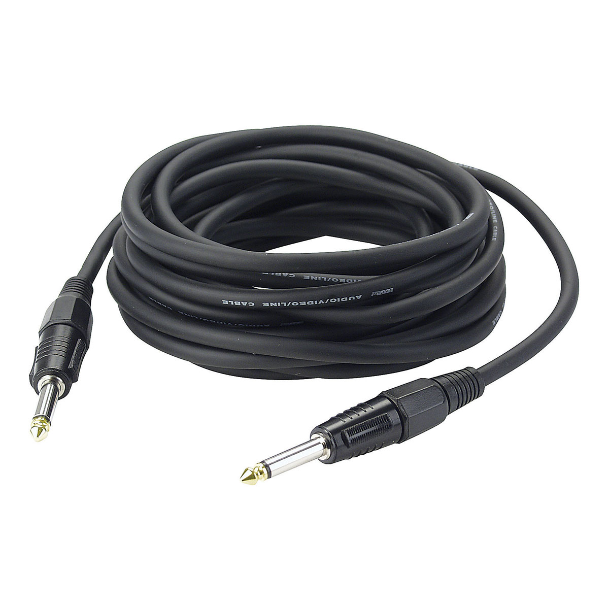DAP FL06 Jack male mono instrumentkabel ongebalanceerd - 10 m DAP FL06 Jack male mono instrumentkabel ongebalanceerd - 10 m